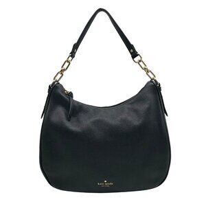 Kate Spade Black Pebbled Leather Mulberry Street Vivian Shoulder Bag